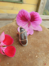 Load image into Gallery viewer, Hematite Copper Crystal Ring
