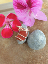 Load image into Gallery viewer, Mahogany Jasper Copper Crystal Ring
