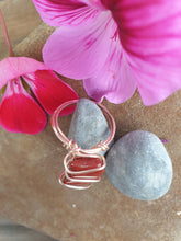 Load image into Gallery viewer, Mahogany Jasper Copper Crystal Ring

