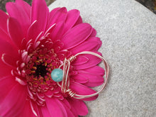 Load image into Gallery viewer, Amazonite &amp; Copper Ring
