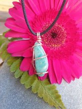 Load image into Gallery viewer, Amazonite pendant necklace
